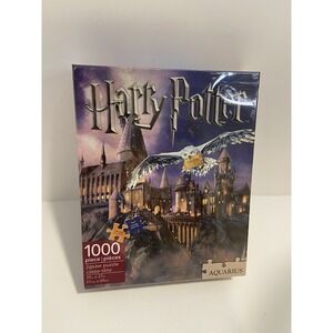 New Sealed - Harry Potter Hogwarts Owl 1000 Piece Jigsaw Puzzle by Aquarius